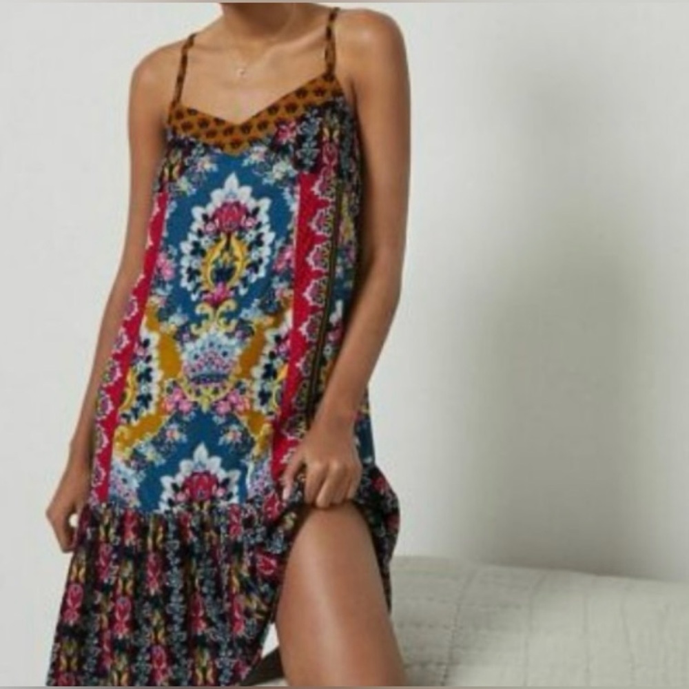 ANTHROPOLOGIE 💐 
Zadie Luxurious Velvet Slip Dress. Size M.